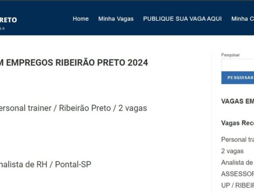 Sistema de Vagas em Empregos Ribeirão Preto